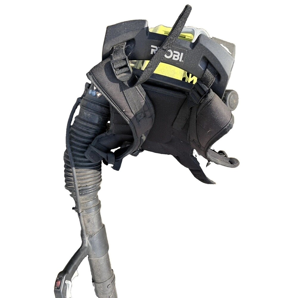 Ryobi RY08420 Gas Backpack Leaf Blower w/ Blower Tube & Shoulder Harness- TESTED